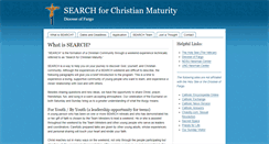 Desktop Screenshot of fargodiocese-search.org